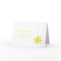 Yellow Star Tochter Weihnachten