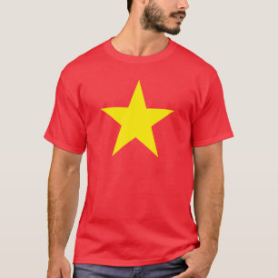 Yellow Star / Vietnam - Patriotischer T-Shirt T - 
