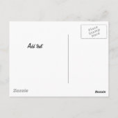 Yellow Staring Giraffe Hi und Hallo Karten (Rückseite)