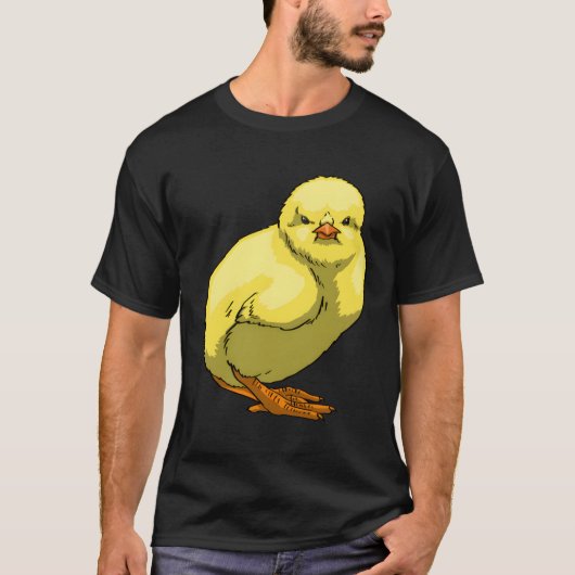 Yellow Starring Bird Liebe Ns T-Shirt (Vorderseite)