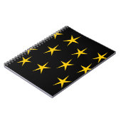YELLOW STARS NOTIZBLOCK (Linke Seite)