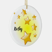 Yellow Stars Ornament (Rechts)