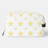 Yellow Stars Pattern Pretty Constellation Cosmetic Waschbeutel (Rückseite)