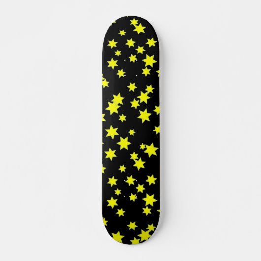 Yellow Stars Skateboard (Vorne)