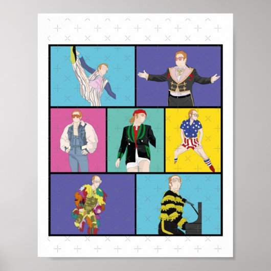 Yellow Sticker Poster (Vorne)