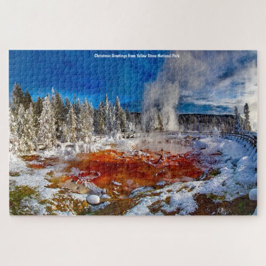 Yellow Stone National Park. Jigsaw Puzzle (Horizontal)