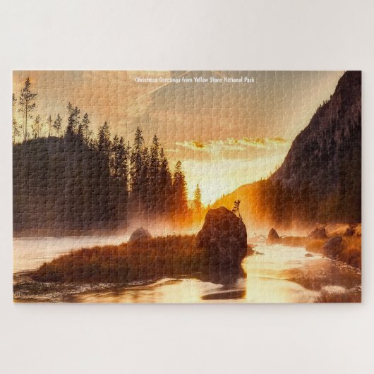 Yellow Stone National Park. Jigsaw Puzzle (Horizontal)
