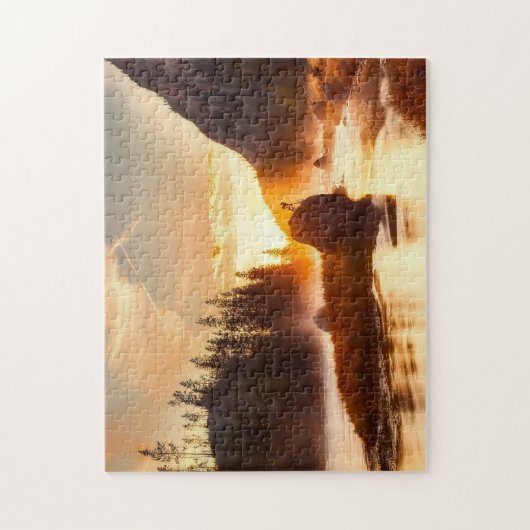 Yellow Stone National Park. Puzzle (Vertikal)