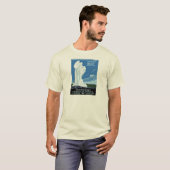 Yellow Stone Park - Old Faithful Geyser T-Shirt (Vorne ganz)