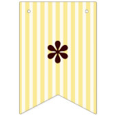 Yellow Stripe Koala Gender Neutral Baby Dusche Wimpelkette (Zweite Fahne)