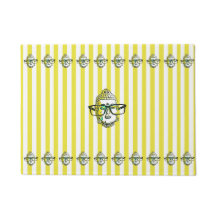 Yellow Stripes Buddha Peace