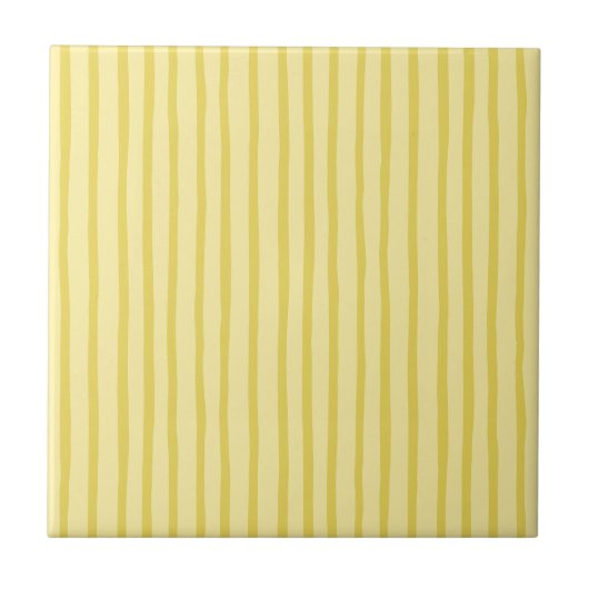 Yellow Stripes Fliese (Vorderseite)