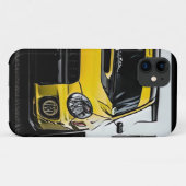 Yellow Subaru Bugeye Impreza WRX Case-Mate iPhone Hülle (Rückseite (Horizontal))