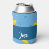 Yellow submarine and fish on blue dosenkühler (Kanne Rückseite)