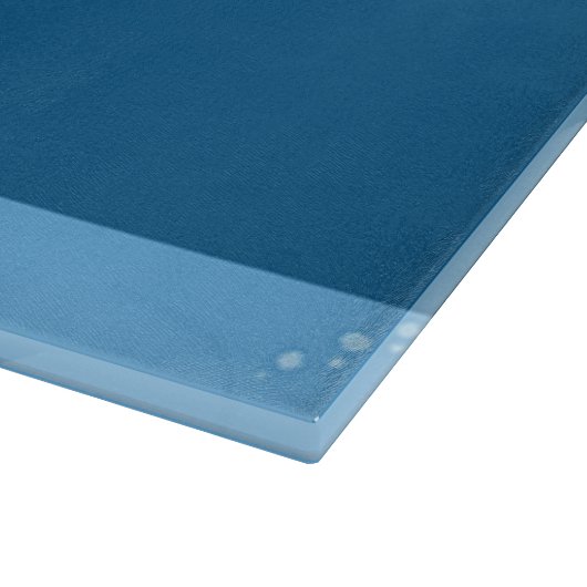 Yellow submarine and fish on blue schneidebrett (Ecke)