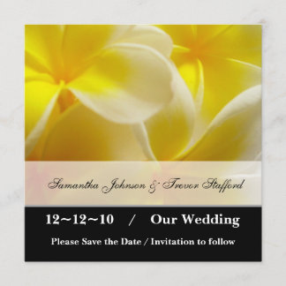 Yellow Summer Save the Date