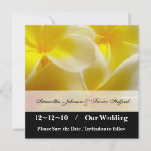 Yellow Summer Save the Date (Vorderseite)