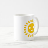 Yellow Sun Art Kaffeetasse (VorderseiteRechts)