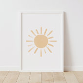 Yellow Sun Boho Baby Kinderzimmer Dekoration