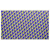 Yellow Sun Moon Stars Blauer Stoff (Yard (91,4 cm))