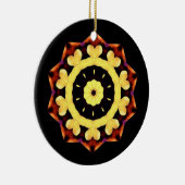 Yellow Sun Ornament (Rechts)