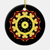 Yellow Sun Ornament (Vorne)