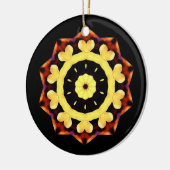 Yellow Sun Ornament (Links)