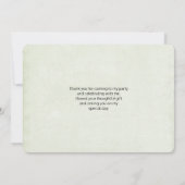 Yellow Sunflower Bouquet in Watercolor Dankeskarte (Rückseite)