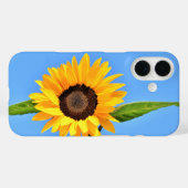 Yellow Sunflower iPhone Case (Rückseite (Horizontal))