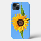 Yellow Sunflower iPhone Case (Rückseite)