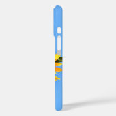 Yellow Sunflower iPhone Case (Rückseite / Links)