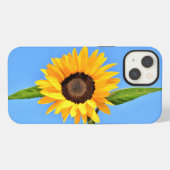 Yellow Sunflower iPhone Case Hülle (Rückseite (Horizontal))