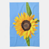 Yellow Sunflower Küche Handtuch Blue Sky (Vertikal)