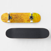 Yellow Sunflower Summer Custom Skateboards (Horizontal)