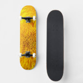 Yellow Sunflower Summer Custom Skateboards (Vorderseite)