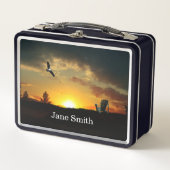 Yellow Sunset Grasselwiese Lunch Box (Vorderseite)