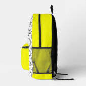 Yellow Sunshine Bedruckter Rucksack (Rechts)