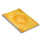 Yellow Sunshine Notizblock (Rechte Seite)