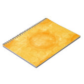 Yellow Sunshine Notizblock (Linke Seite)