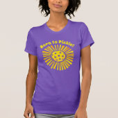 Yellow Sunshine Pickleball Team T - Shirt (Vorderseite)