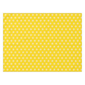 Yellow tablecloth with daisies  tischdecke (Vorderseite (Horizontal))