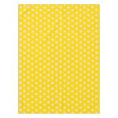 Yellow tablecloth with daisies  tischdecke (Vorderseite)