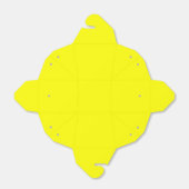 Yellow Take Out Gagebox Geschenkschachtel (Ungefaltet)