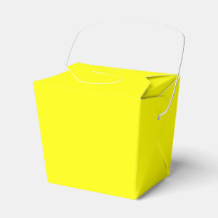 Yellow Take Out Game Box Geschenkschachtel
