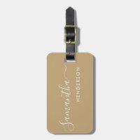 Yellow Tan Luggage Tags Hochzeitstabelle Plan / Ge