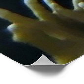 Yellow Tang Poster (Ecke)