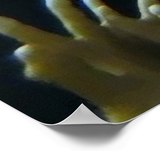 Yellow Tang Poster (Ecke)