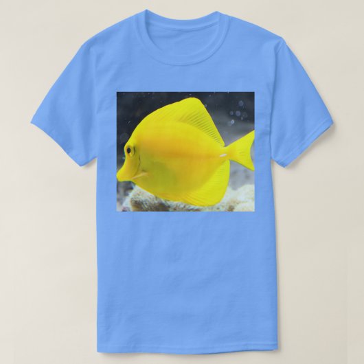 Yellow Tang Saltwater Fish T-Shirt (Design vorne)