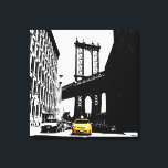 Yellow Taxi New York City Nyc Brooklyn Bridge Leinwanddruck<br><div class="desc">Yellow Taxi New York City Nyc Brooklyn Bridge Pop Art Leinwand Art Print.</div>
