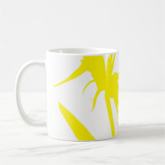 YELLOW - Tazon con Flor del paraíso en amarillo Kaffeetasse